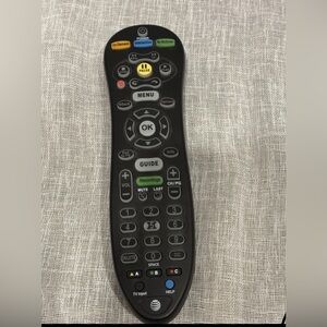 AT&T U-Verse Remote Control S30-S1B TV Programmable IR Universal Blue Back Light